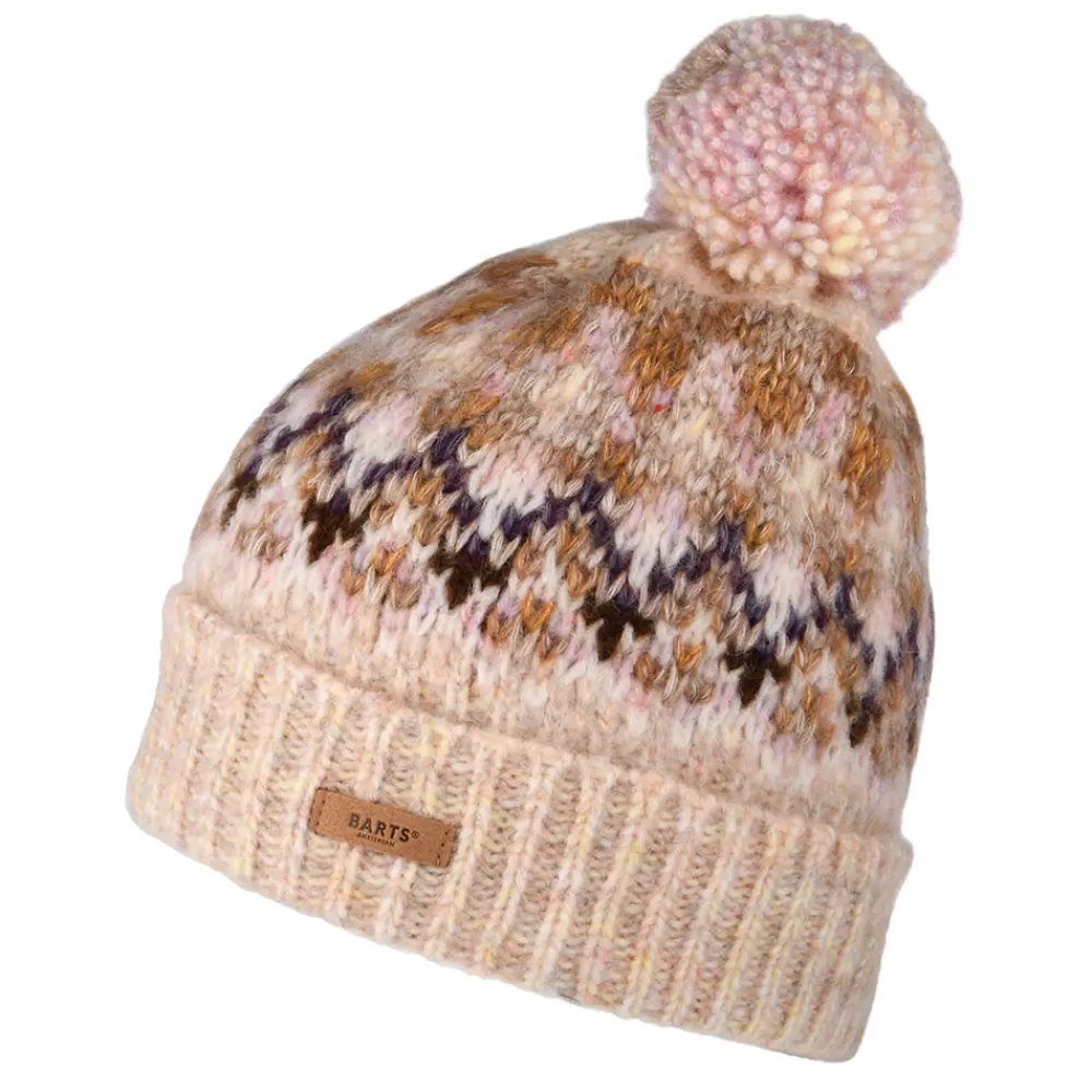 Chapeaux Hiver | Bonnets À Pompon^Barts Bonnet à Pompon Recyclé Renaa marron clair