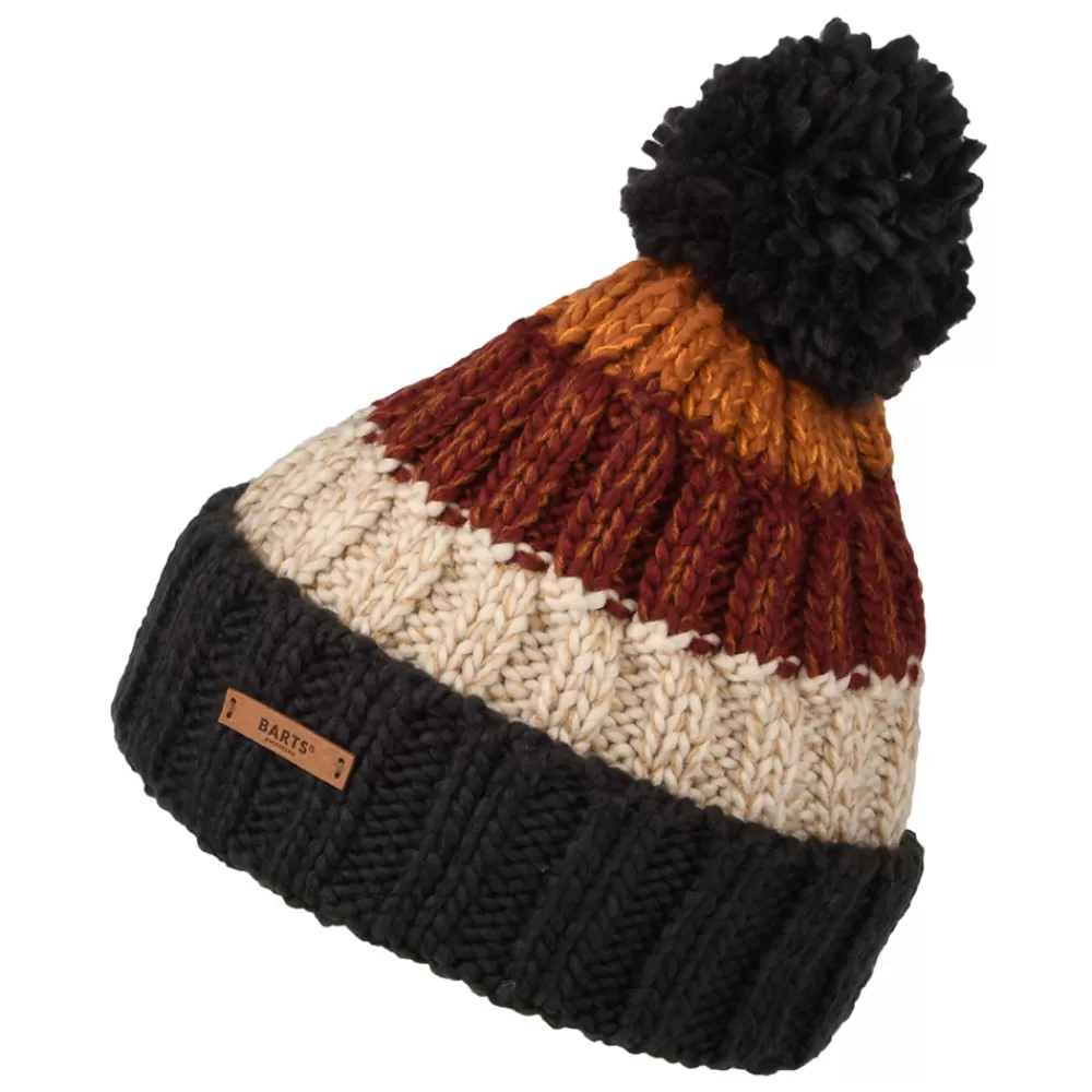 Bonnets À Pompon | Bonnets^Barts Bonnet à Pompon Wilhelm mélange de bordeaux