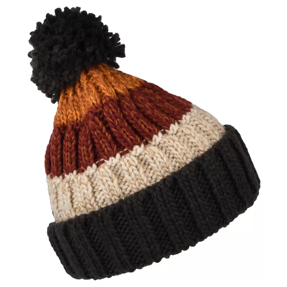 Bonnets À Pompon | Bonnets^Barts Bonnet à Pompon Wilhelm mélange de bordeaux