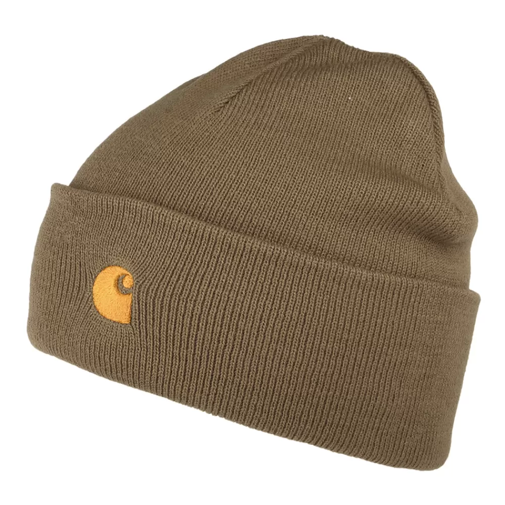 Bonnets | Chapeaux Hiver^Carhartt WIP Bonnet à Revers Chase cacahuète