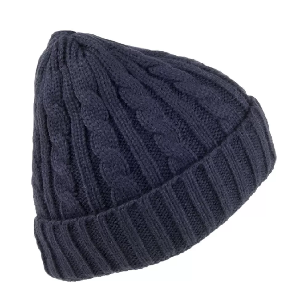 Bonnets | Chapeaux Hiver^Jaxon & James Bonnet à Torsades bleu marine JAXON & JAMES
