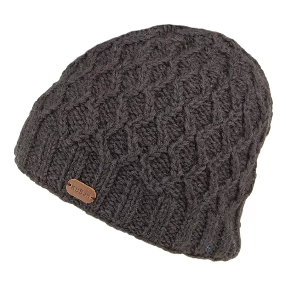 Bonnets | Chapeaux Hiver^Kusan Bonnet à Torsades Brooklyn anthracite