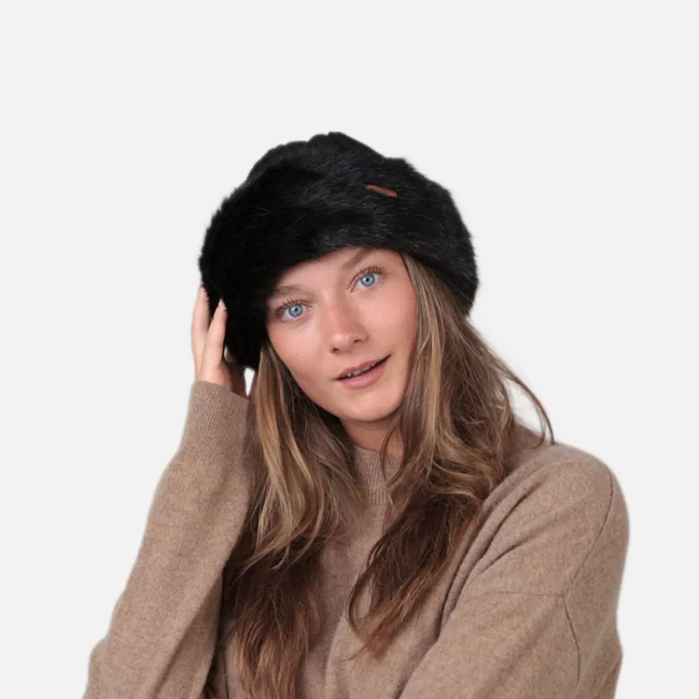 Fausse Fourrure | Chapeaux Hiver^Barts Bonnet à Torsades et Fausse Fourrure noir