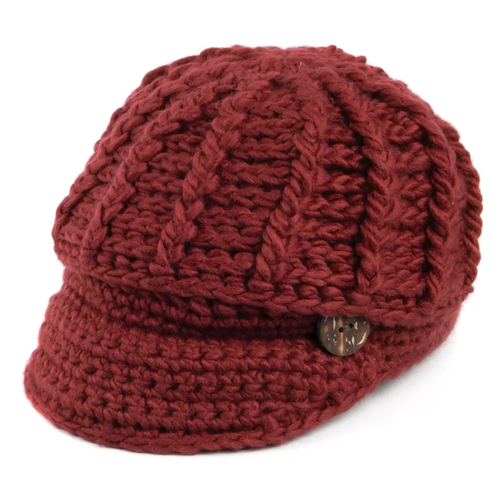 Chapeaux Hiver | Bonnets^Scala Bonnet à Visière en Crochet Letizia automne