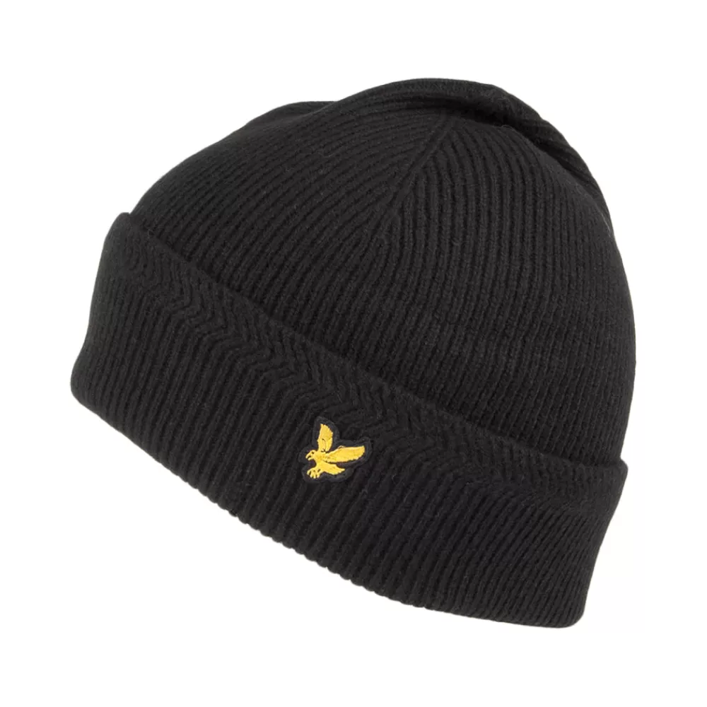 Bonnets | Chapeaux Hiver^Lyle & Scott Bonnet Côtelé Racked noir LYLE & SCOTT