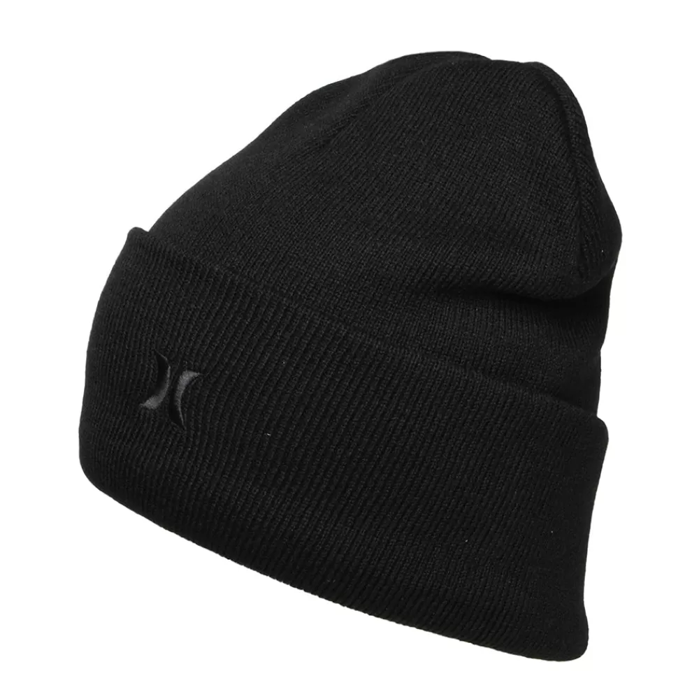 Bonnets | Chapeaux Hiver^Hurley Bonnet Icon Cuff 2.0 noir sur noir