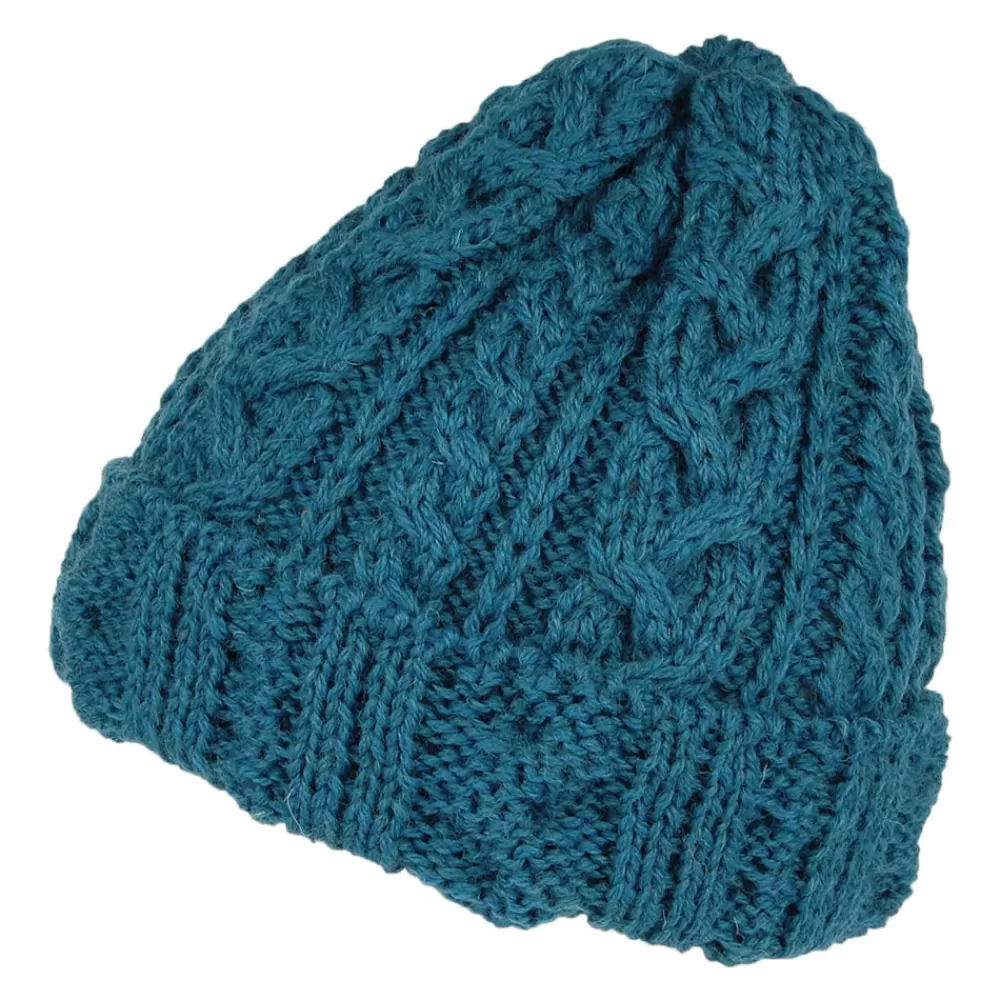 Bonnets | Chapeaux Hiver^Highland 2000 Bonnet Long en Laine Anglaise bleu sarcelle