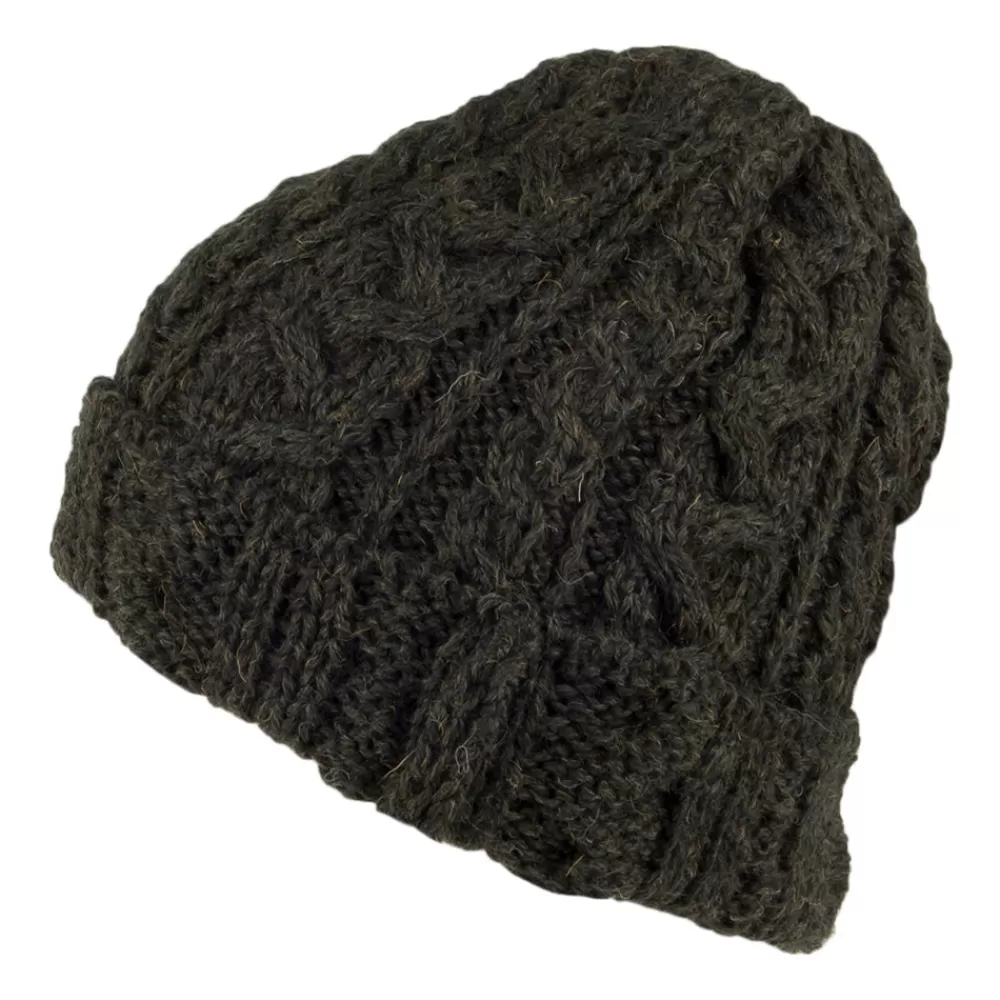 Bonnets | Chapeaux Hiver^Highland 2000 Bonnet Long en Laine Anglaise loden