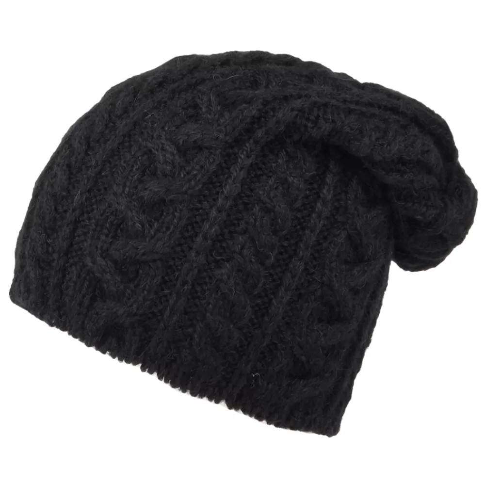 Bonnets | Chapeaux Hiver^Highland 2000 Bonnet Long en Laine d'Alpaga Super Douce noir