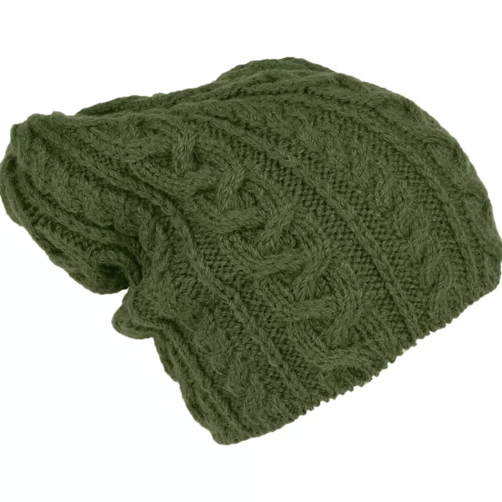 Bonnets | Chapeaux Hiver^Highland 2000 Bonnet Long en Laine d'Alpaga Super Douce olive