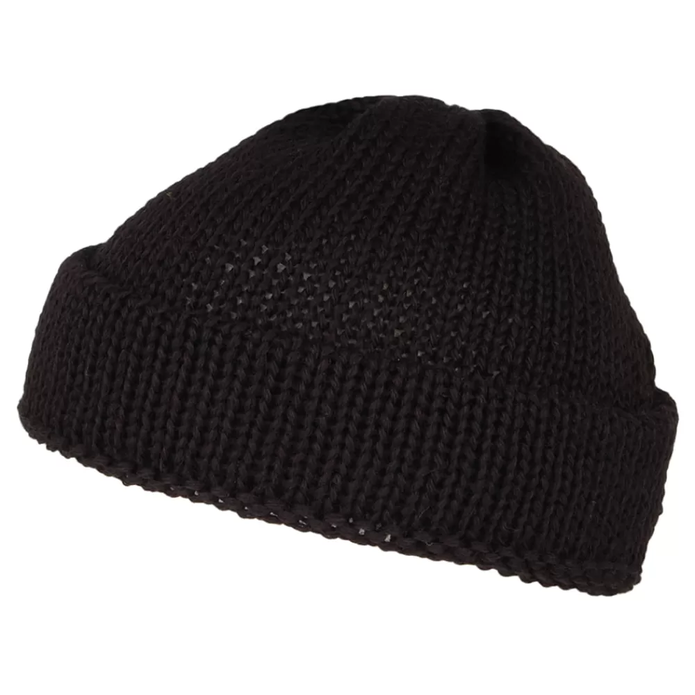 Bonnets | Chapeaux Hiver^Highland 2000 Bonnet Marin Court en Laine Anglaise noir