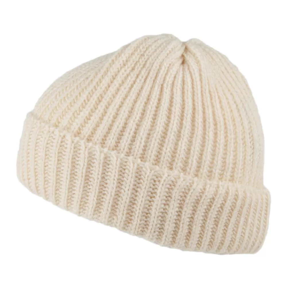 Bonnets | Chapeaux Hiver^Highland 2000 Bonnet Marin Court en Laine Mérinos naturel