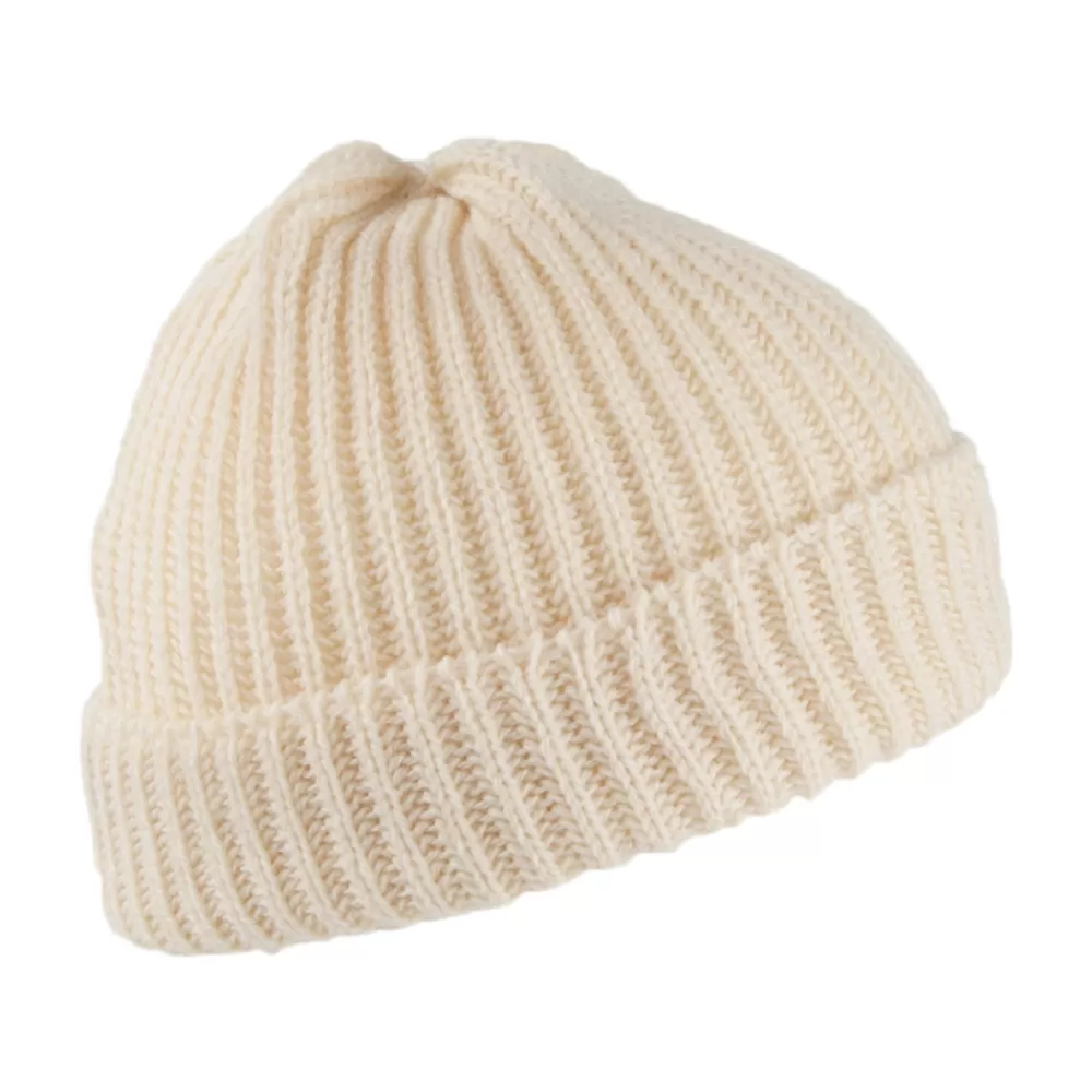 Bonnets | Chapeaux Hiver^Highland 2000 Bonnet Marin Court en Laine Mérinos naturel