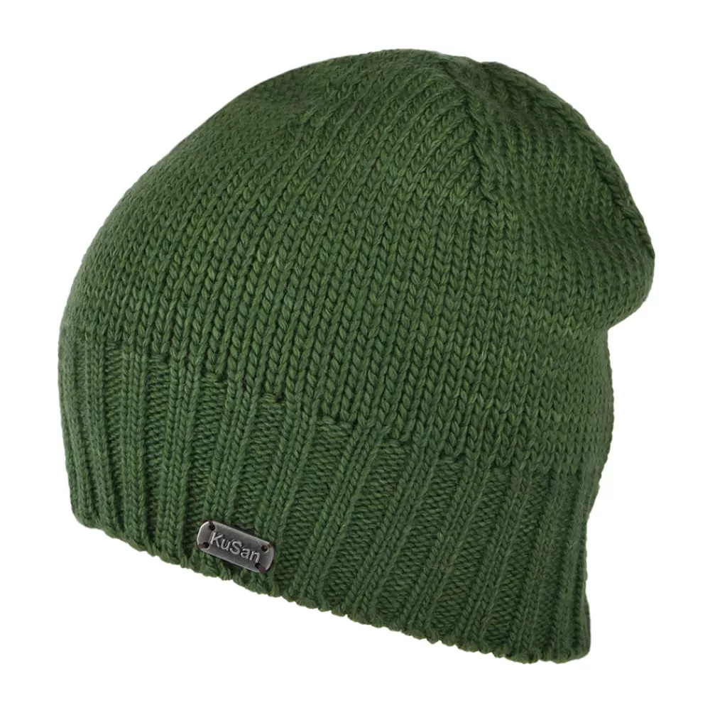 Bonnets | Chapeaux Hiver^Kusan Bonnet Marin en Laine Mérinos vert