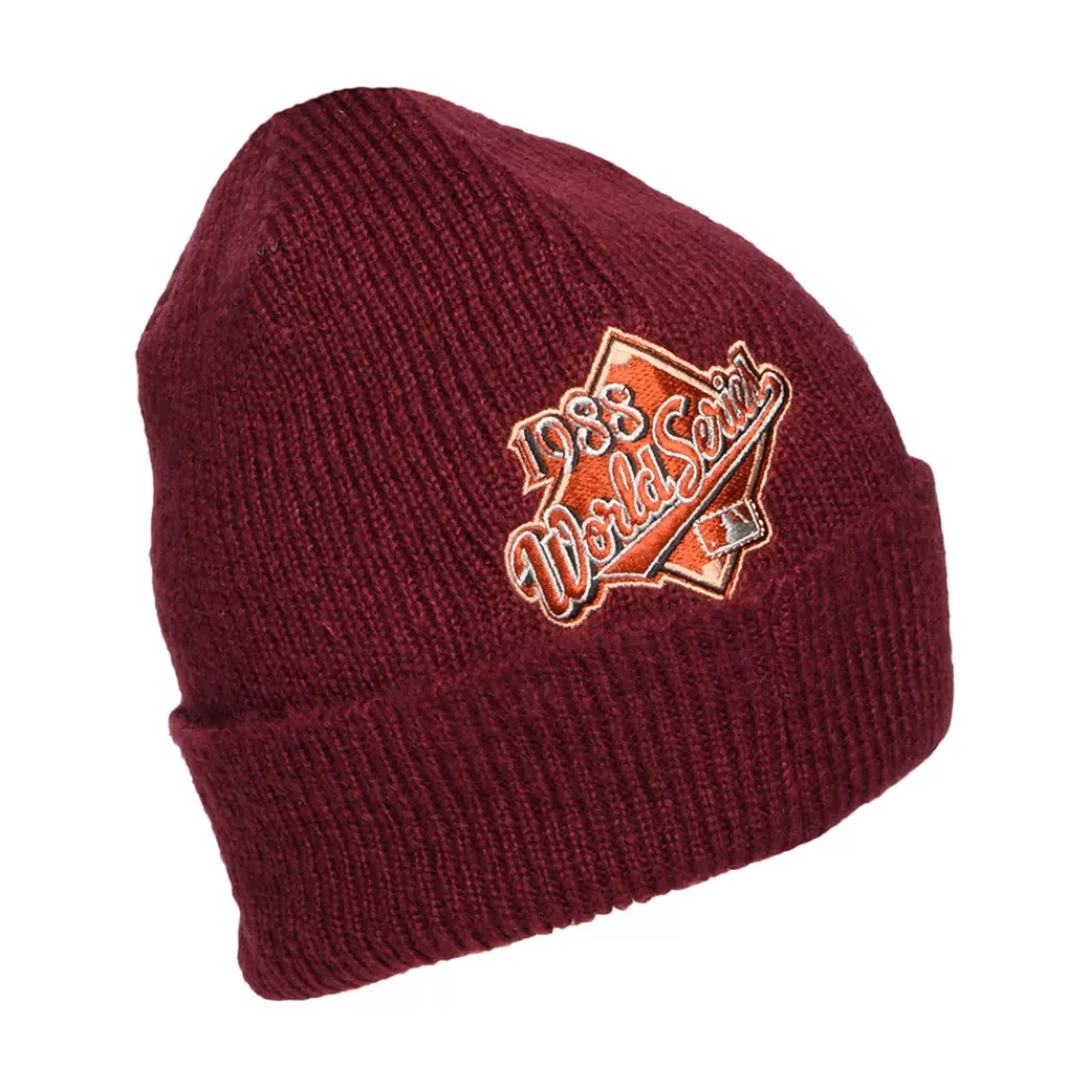 Chapeaux Hiver | Bonnets^New Era Bonnet MLB World Series Patch à Revers L.A. Dodgers rouille