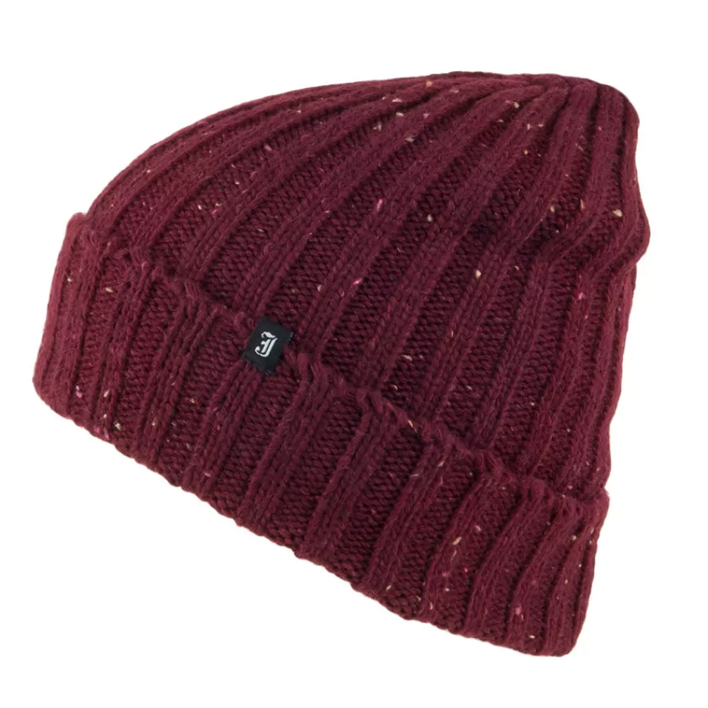 Bonnets | Chapeaux Hiver^Jaxon & James Bonnet Moucheté bordeaux JAXON & JAMES