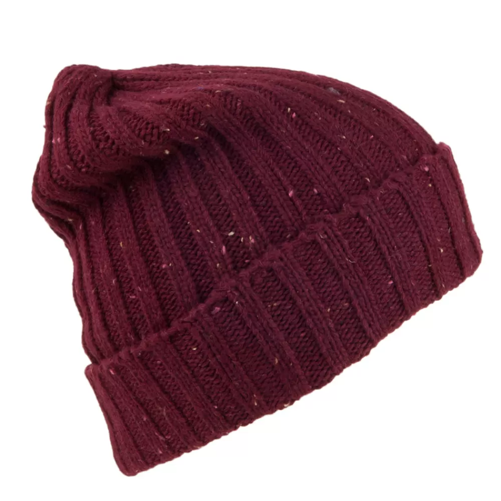 Bonnets | Chapeaux Hiver^Jaxon & James Bonnet Moucheté bordeaux JAXON & JAMES