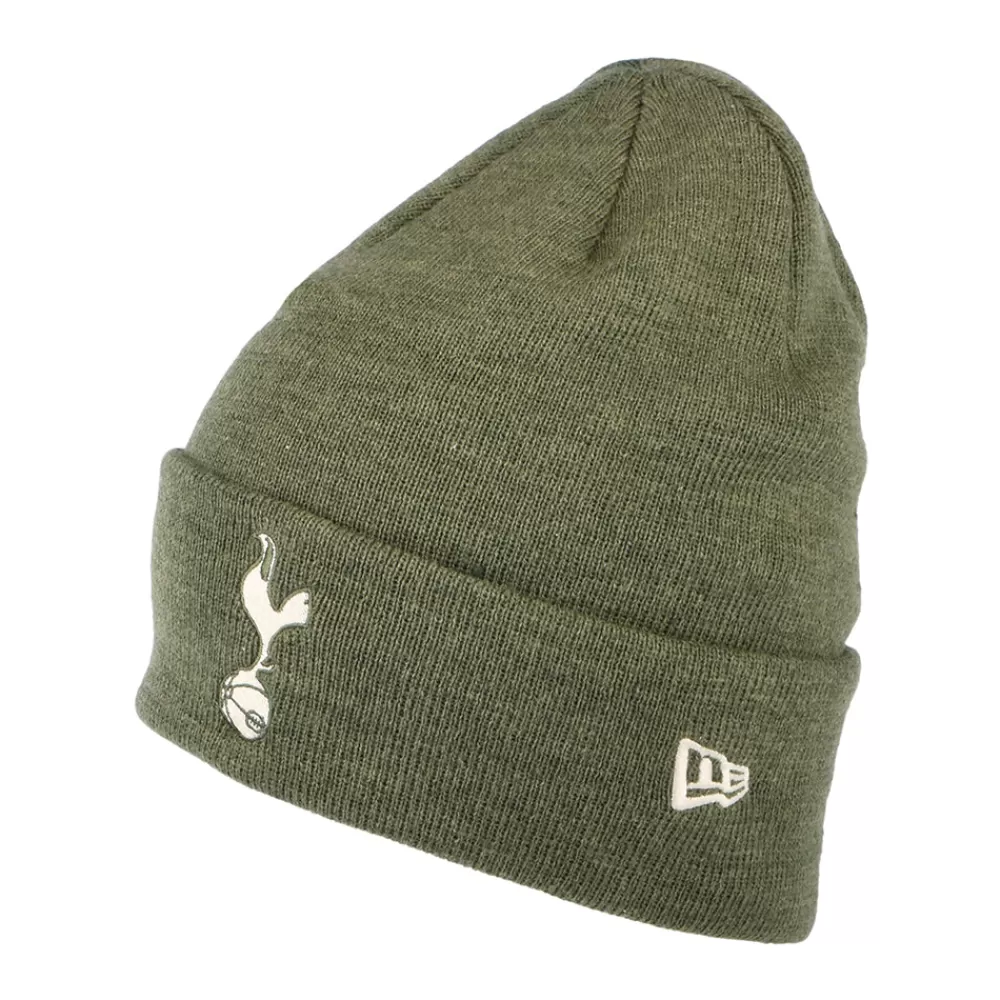 Bonnets | Chapeaux Hiver^New Era Bonnet Seasonal Cuff Tottenham Hotspur FC olive