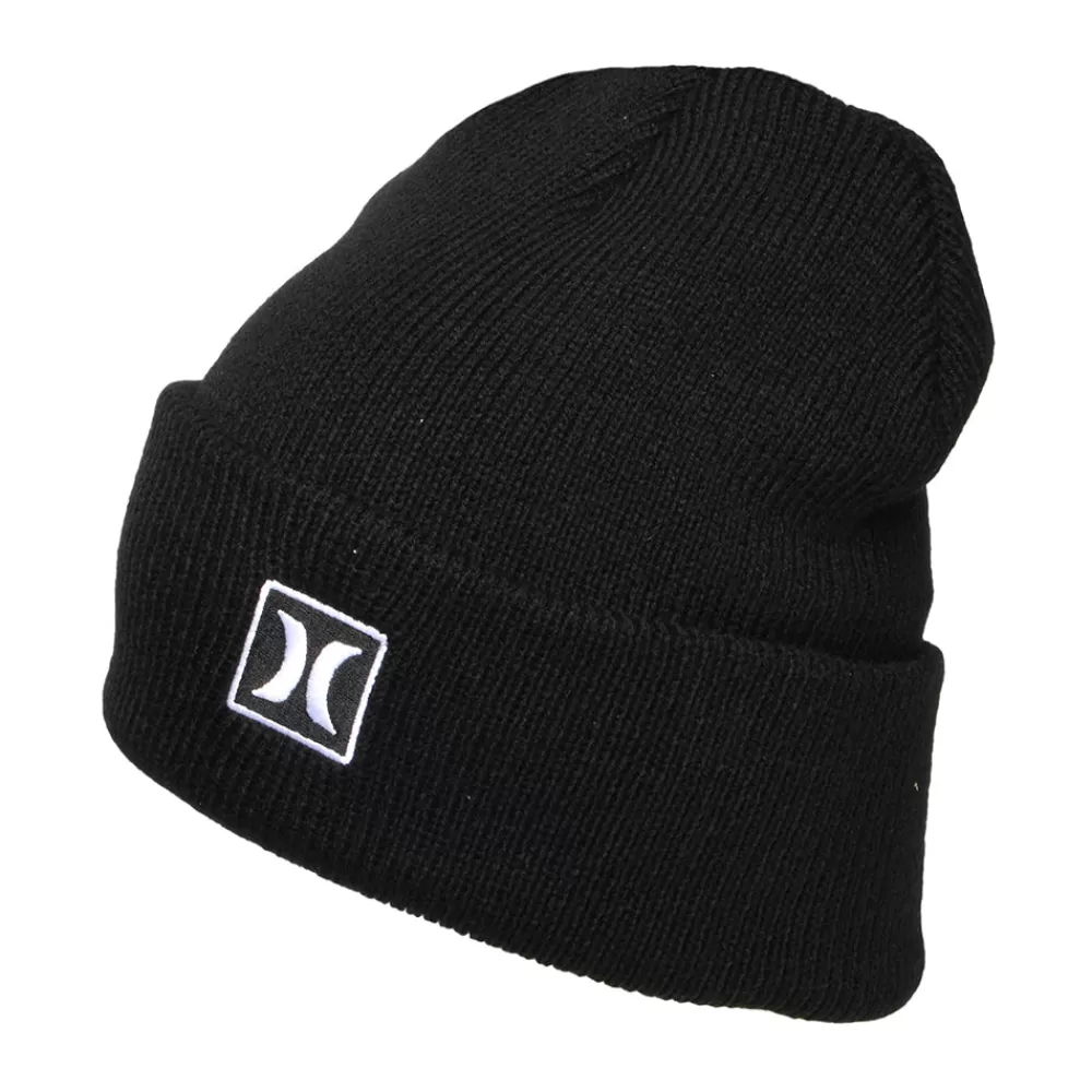 Bonnets | Chapeaux Hiver^Hurley Bonnet Square Icon Cuff 2.0 noir