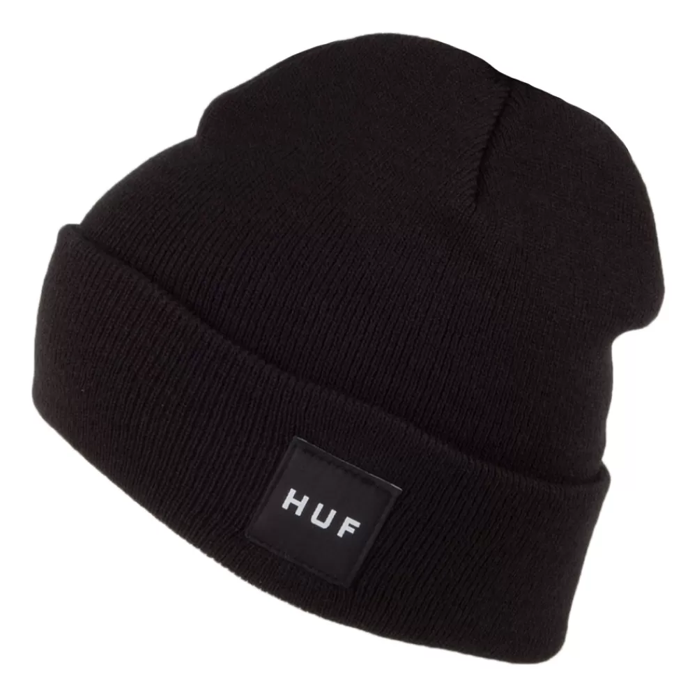 Bonnets | Chapeaux Hiver^HUF Bonnet Tonal Box Logo noir
