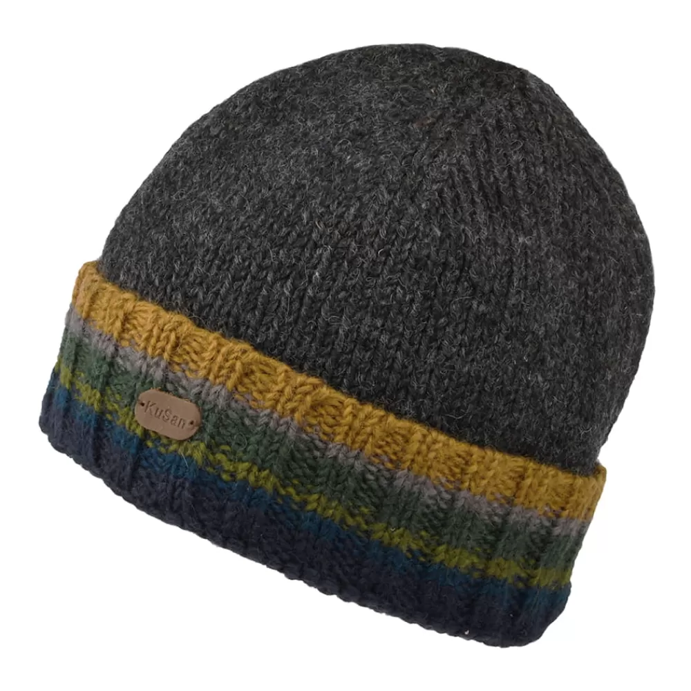 Bonnets | Chapeaux Hiver^Kusan Bonnet Tricot à Revers anthracite