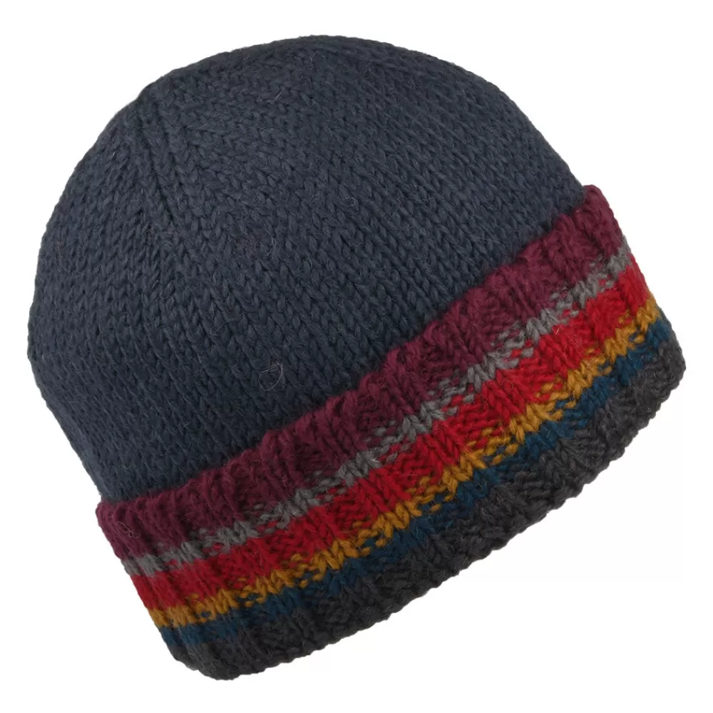 Bonnets | Chapeaux Hiver^Kusan Bonnet Tricot à Revers bleu marine