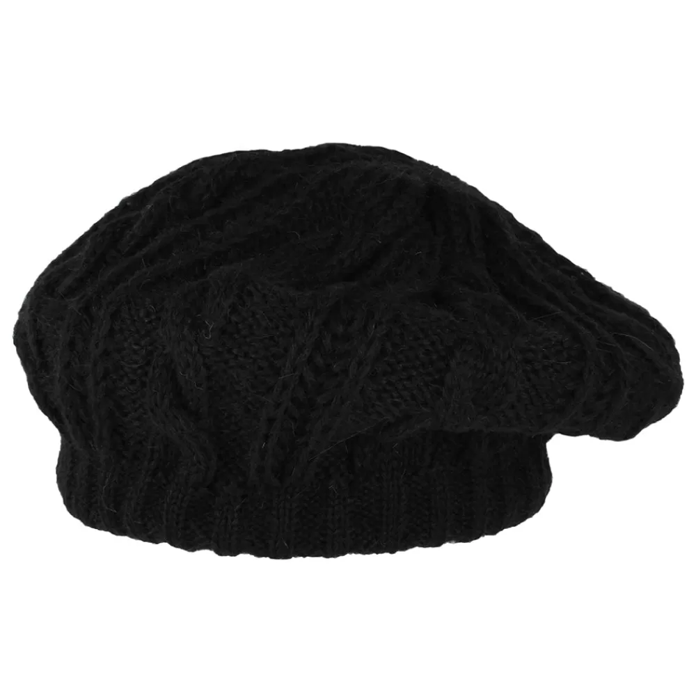 Chapeaux Hiver | Bérets^Whiteley Béret à Torsades noir