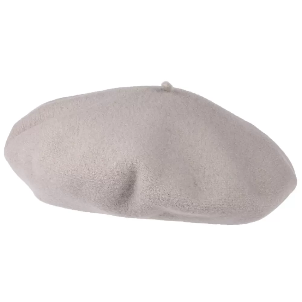 Chapeaux Hiver | Bérets^Héritage par Laulhère Béret Authentique en Laine Mérinos gris HÉRITAGE PAR LAULHÈRE