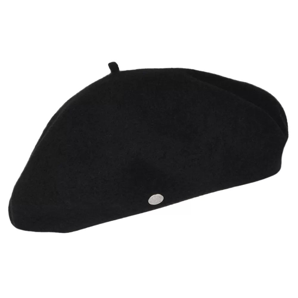Chapeaux Hiver | Chapeaux Femme^Héritage par Laulhère Béret Authentique en Laine Mérinos noir HÉRITAGE PAR LAULHÈRE