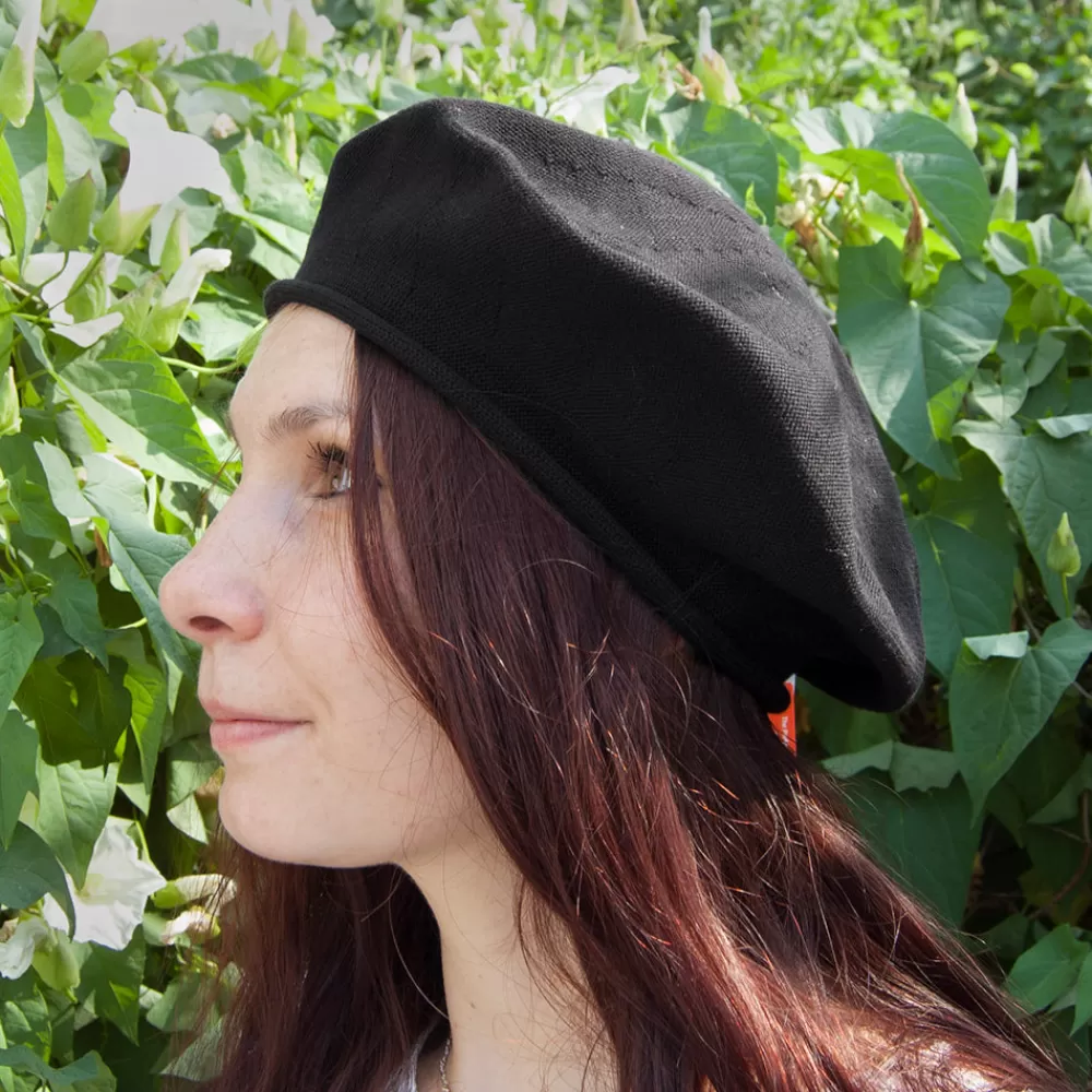 Bérets | Chapeaux Femme^Parkhurst Béret en Coton 26cm de Diamètre noir