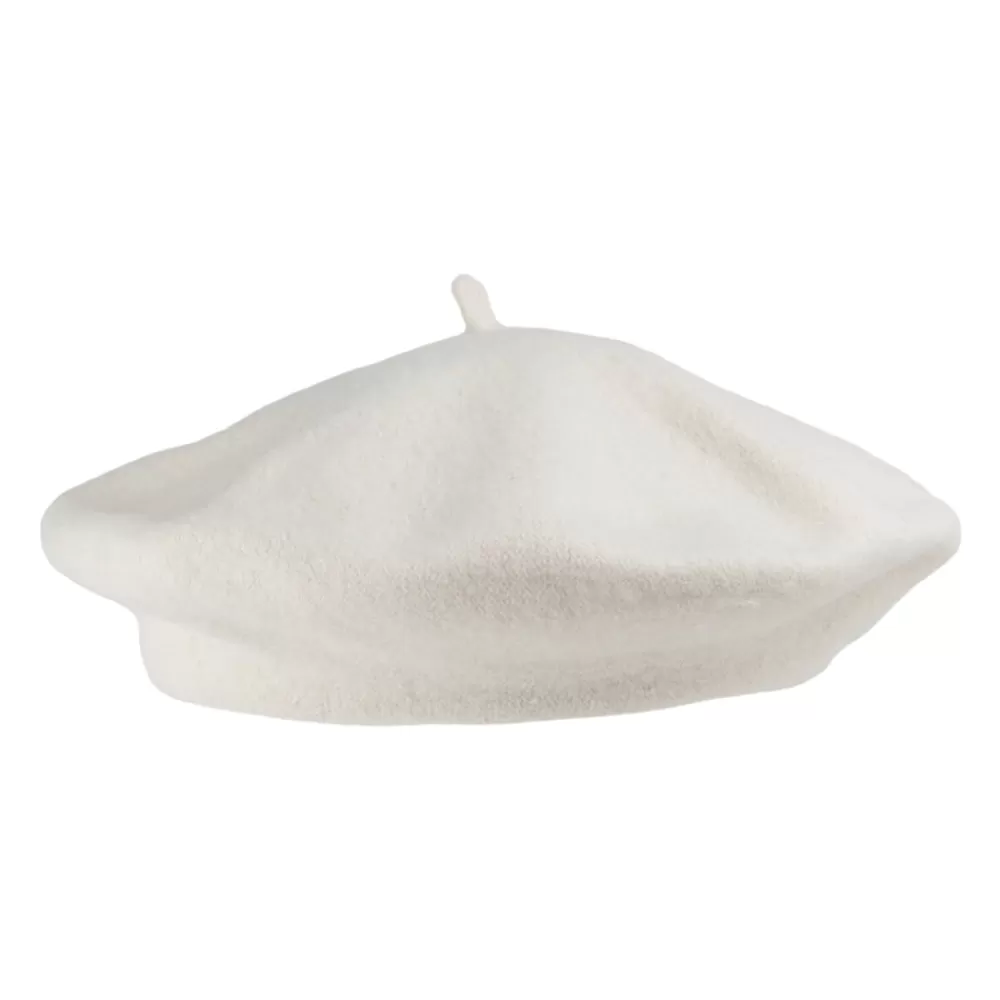 Bérets | Chapeaux Femme^Jaxon & James Béret en Laine blanc cassé JAXON & JAMES