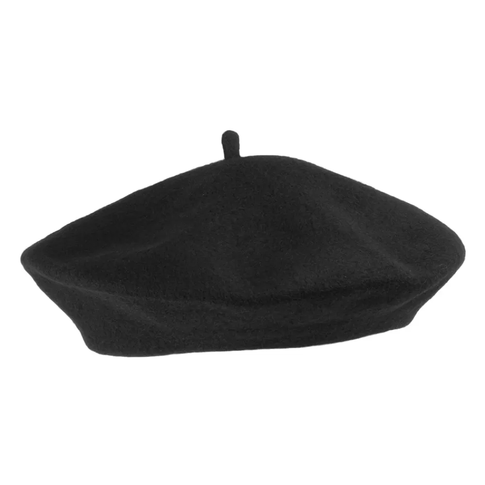 Bérets | Chapeaux Femme^Jaxon & James Béret en Laine noir JAXON & JAMES