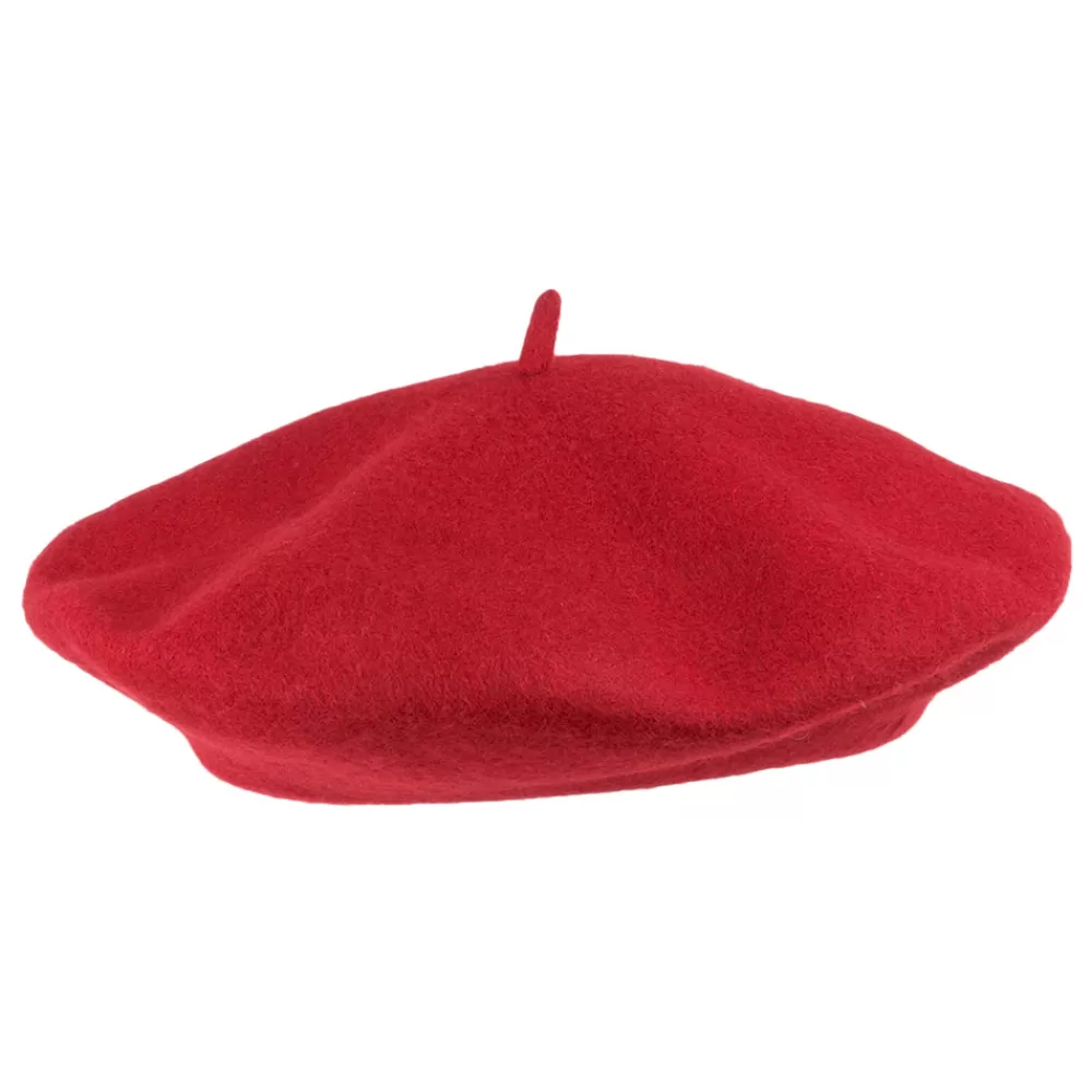Bérets | Chapeaux Femme^Jaxon & James Béret en Laine rouge JAXON & JAMES
