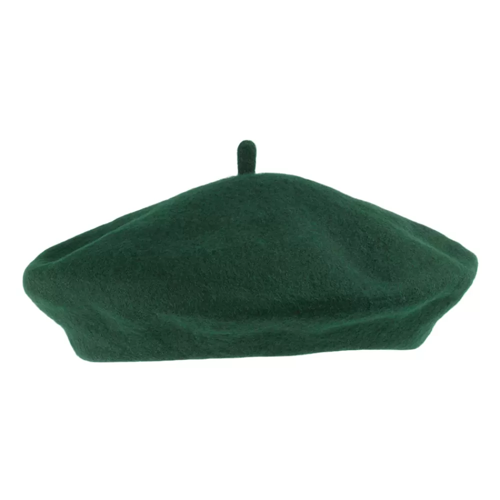 Bérets | Chapeaux Femme^Jaxon & James Béret en Laine vert foncé JAXON & JAMES