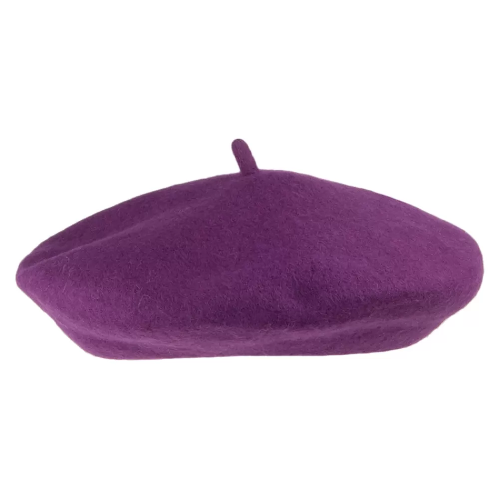Bérets | Chapeaux Femme^Jaxon & James Béret en Laine violet JAXON & JAMES