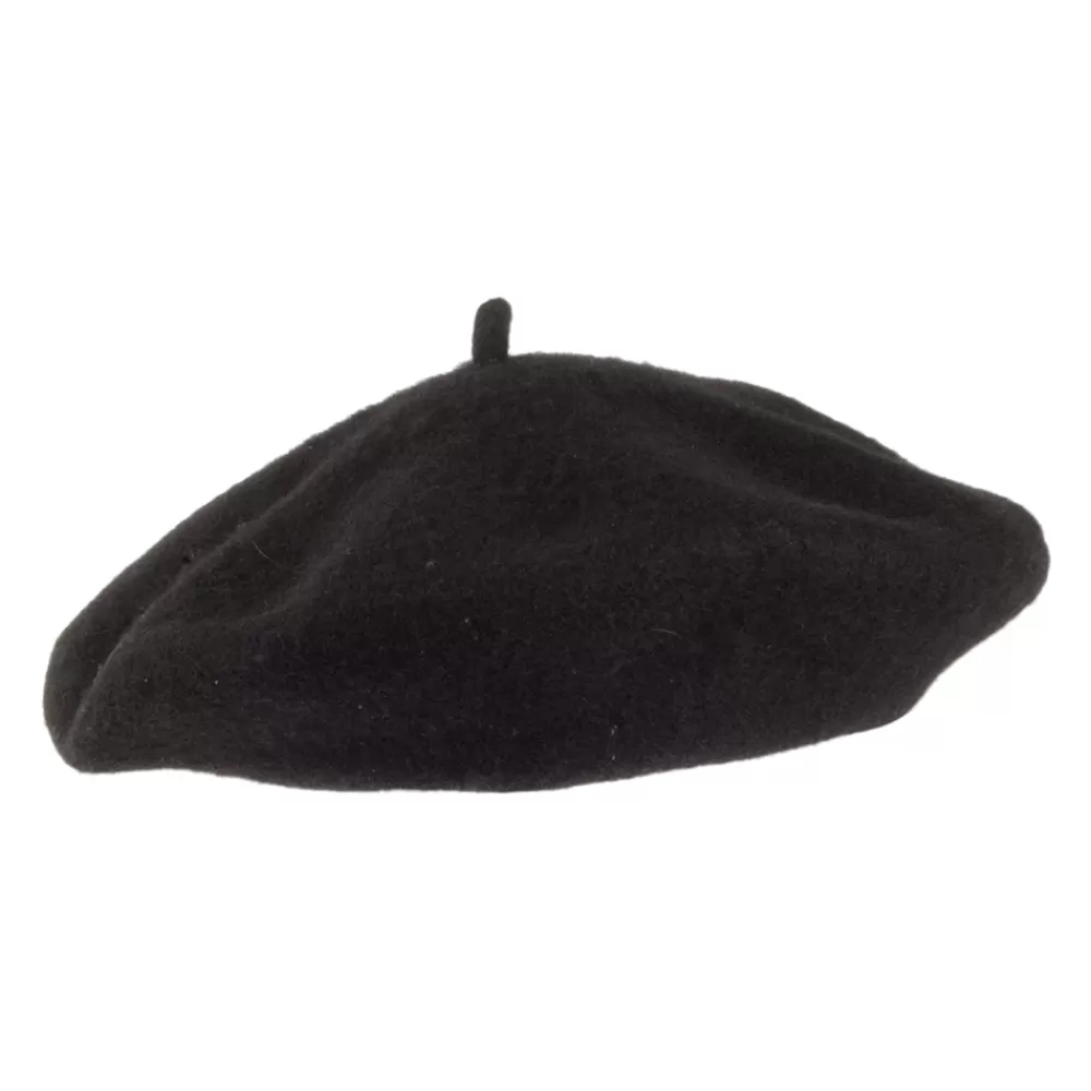 Garçons | Filles^Village Hats Béret Enfant en Laine noir