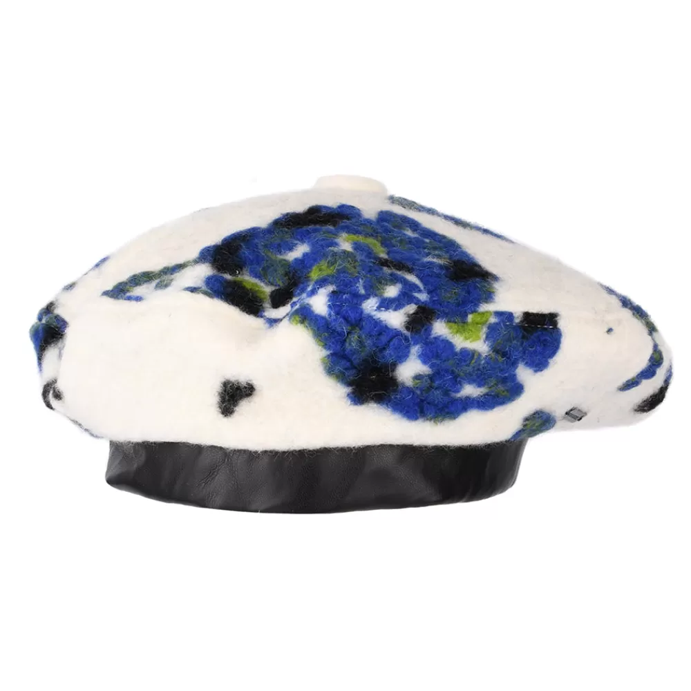 Chapeaux Hiver | Bérets^Kangol Béret Laineux Floral crème