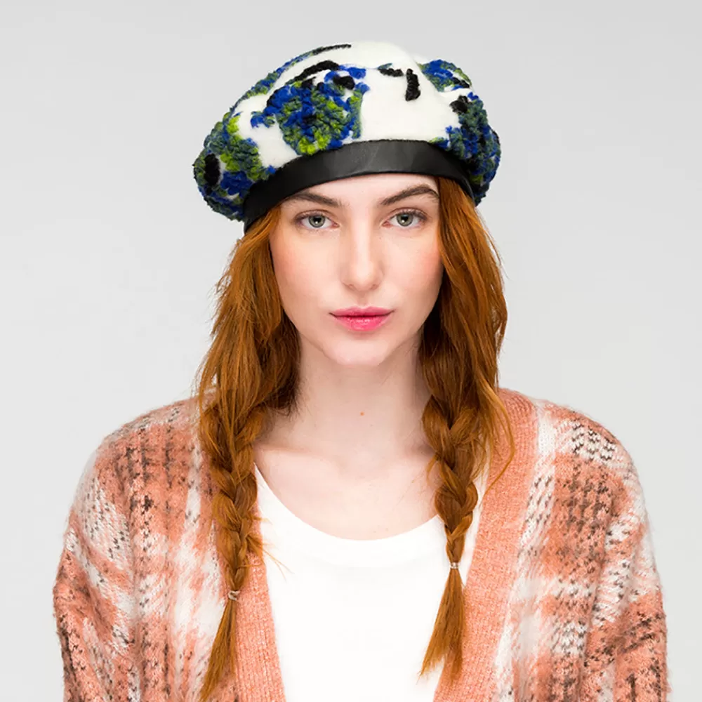 Chapeaux Hiver | Bérets^Kangol Béret Laineux Floral crème