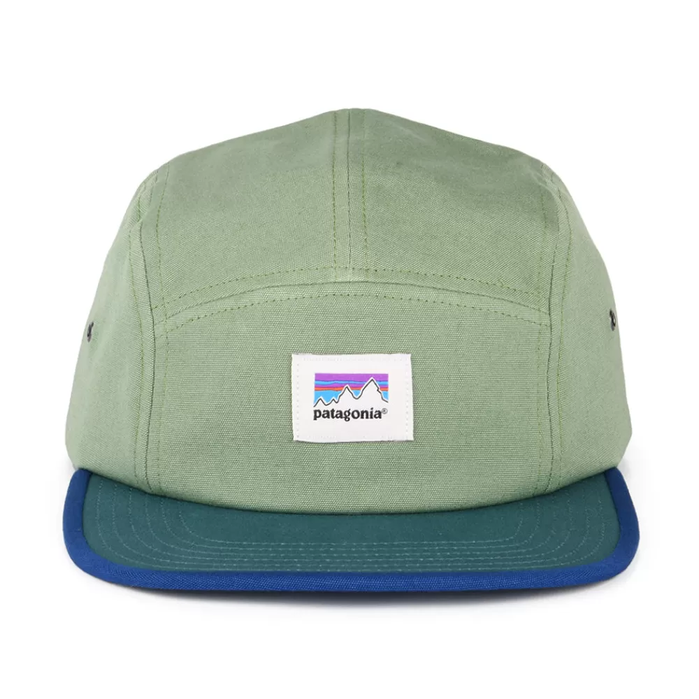 Casquettes Homme^Patagonia Casquette 5 Panel en Coton Bio Shop Sticker Graphic Maclure vert matcha