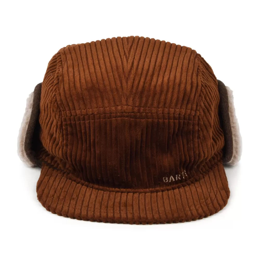 Chapeaux Hiver | Casquettes De Baseball^Barts Casquette 5 Panel en Velours Côtelé Avec Protège-Oreilles Rayner rouille