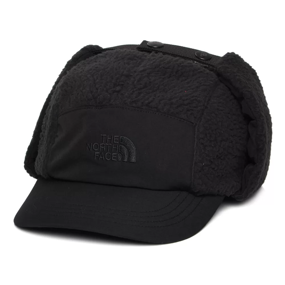 Chapeaux Hiver | Chapeaux De Pluie^The North Face Casquette 5 Panel Hydrofuge en Polaire Avec Protège-Oreilles Cragmont noir