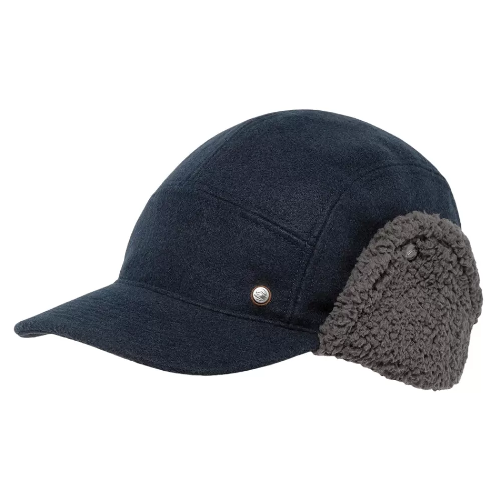 Chapeaux Hiver | Chapeaux Anti Uv^Sunday Afternoons Casquette 5 Panel Recyclée Avec Protège-Oreilles Frontier bleu marine foncé