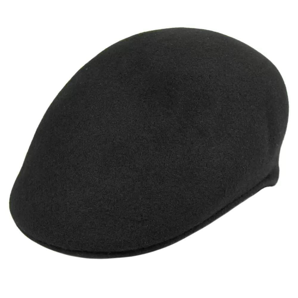Casquettes Plates | Casquettes Femme^Jaxon & James Casquette Ascot en Laine noir JAXON & JAMES