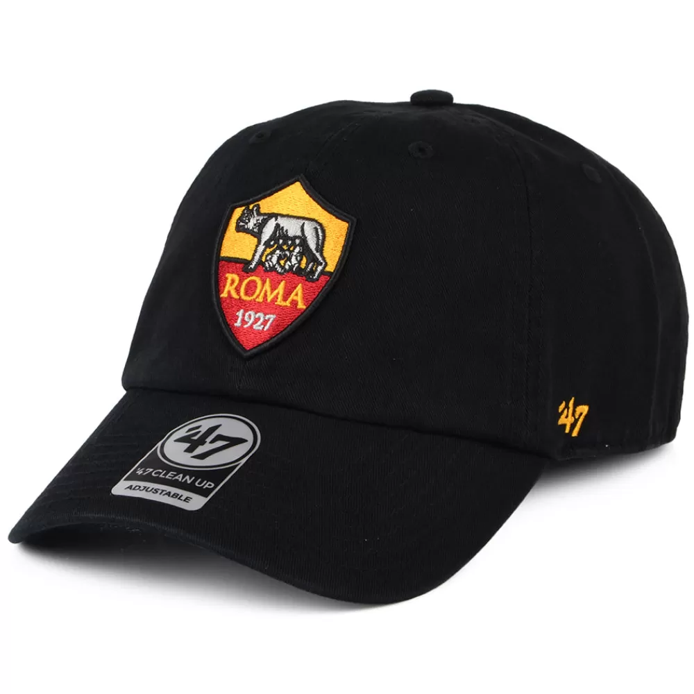 Casquettes Homme^47 Brand Casquette Clean Up AS Roma noir