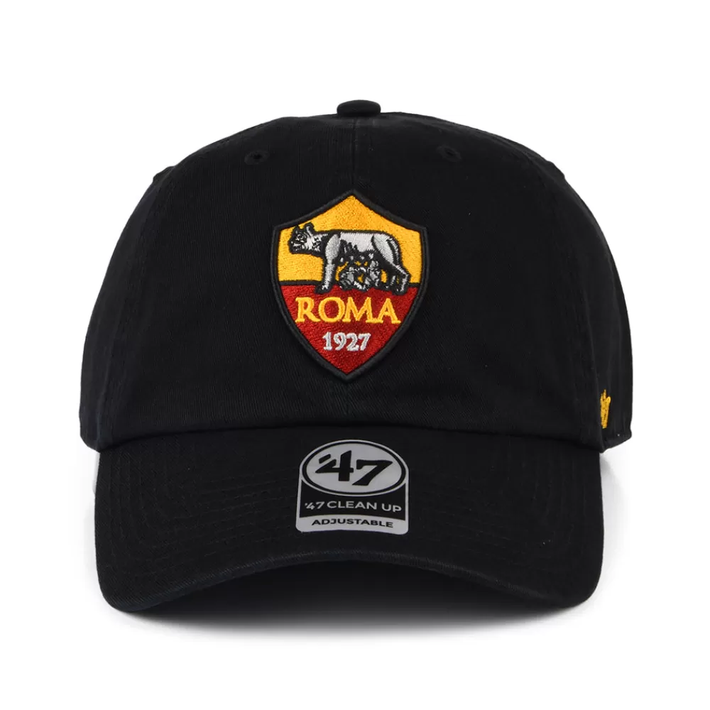 Casquettes Homme^47 Brand Casquette Clean Up AS Roma noir