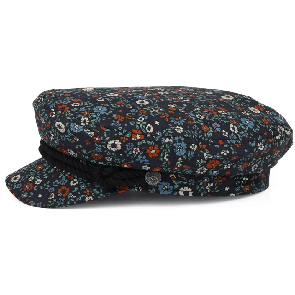 Casquettes Femme | Chapeaux Femme^Brixton Casquette de Marin en Coton Floral bleu marine délavé