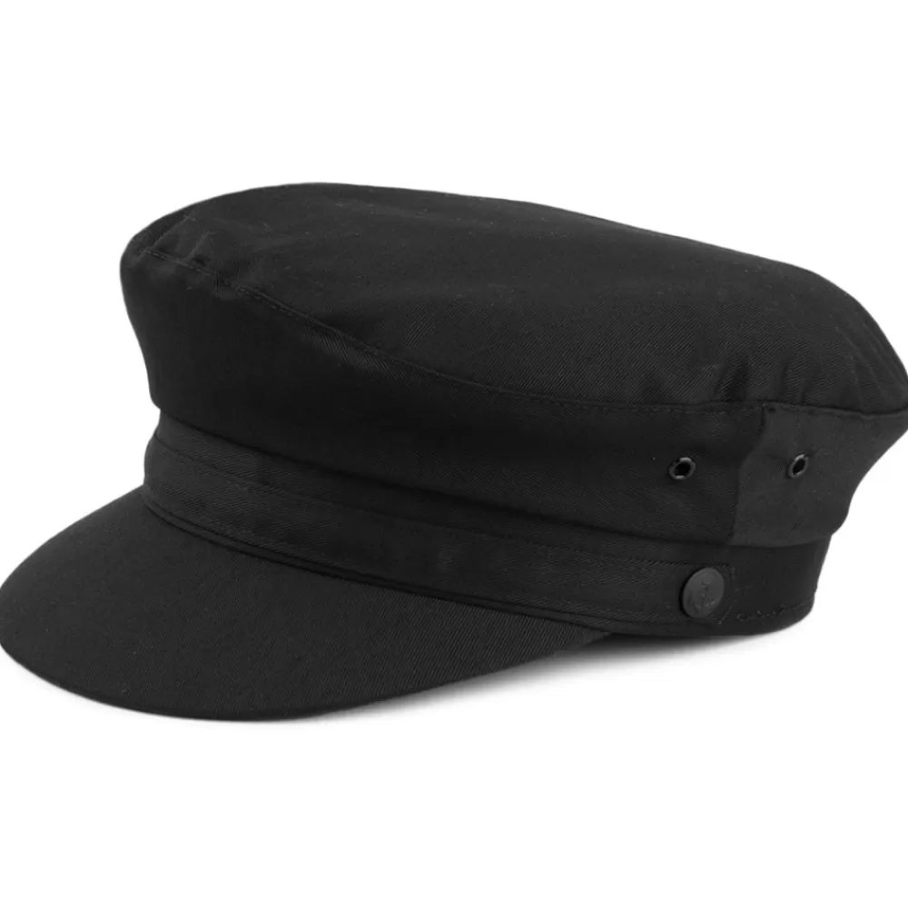 Grandes Tailles | Casquettes De Marin^Jaxon & James Casquette de Marin en Coton noir JAXON & JAMES