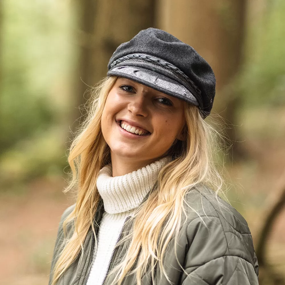 Casquettes Femme | Chapeaux Femme^Jaxon & James Casquette de Marin en Laine Classic gris JAXON & JAMES