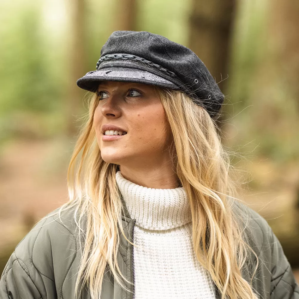 Casquettes Femme | Chapeaux Femme^Jaxon & James Casquette de Marin en Laine Classic gris JAXON & JAMES