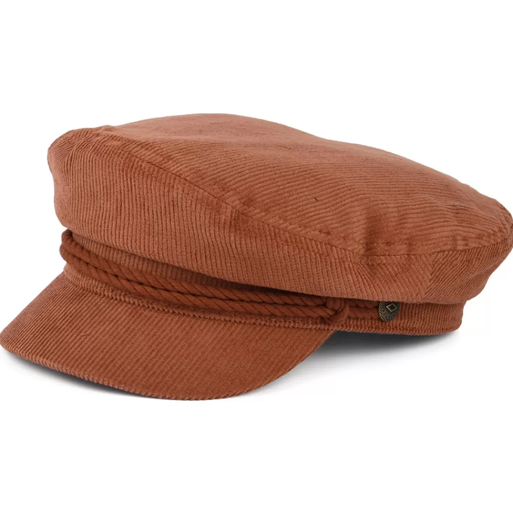 Casquettes Femme | Chapeaux Femme^Brixton Casquette de Marin en Velours Côtelé terracotta